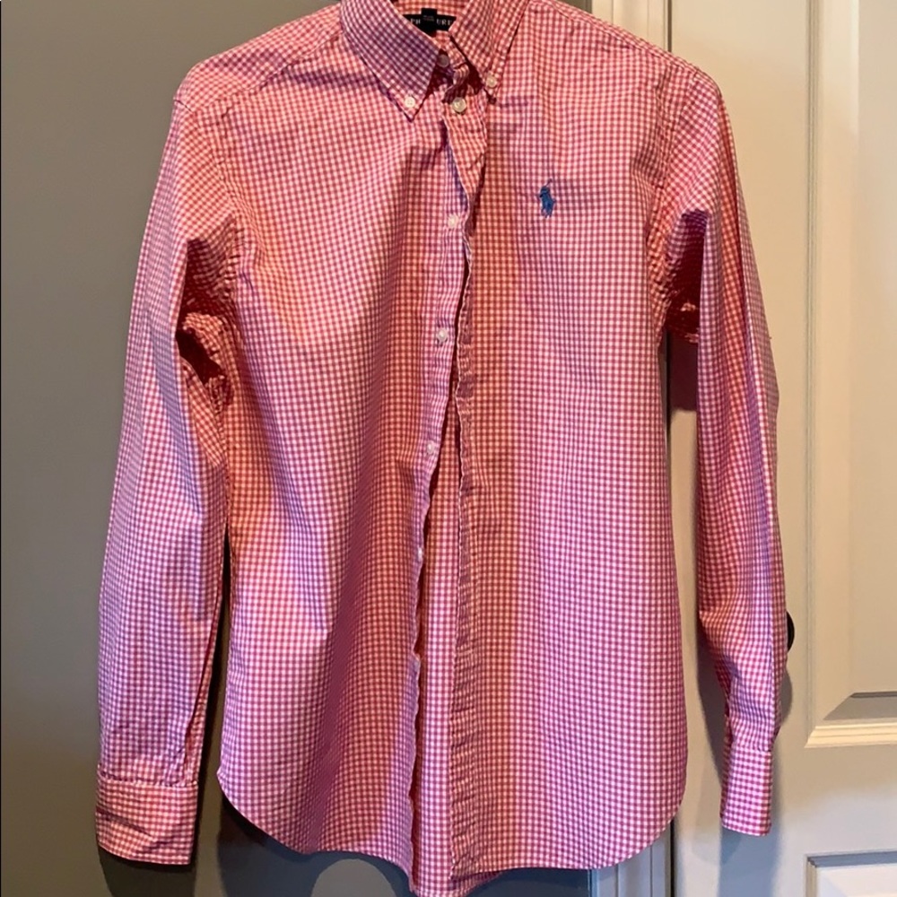 Ralph Lauren button down dress shirt.